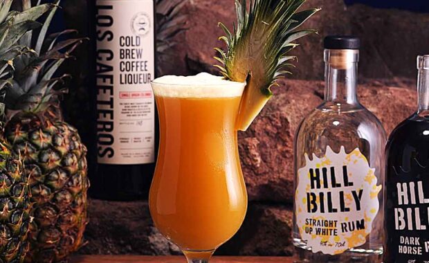 Bahama Mama Cocktail Recipe In Tall Glass