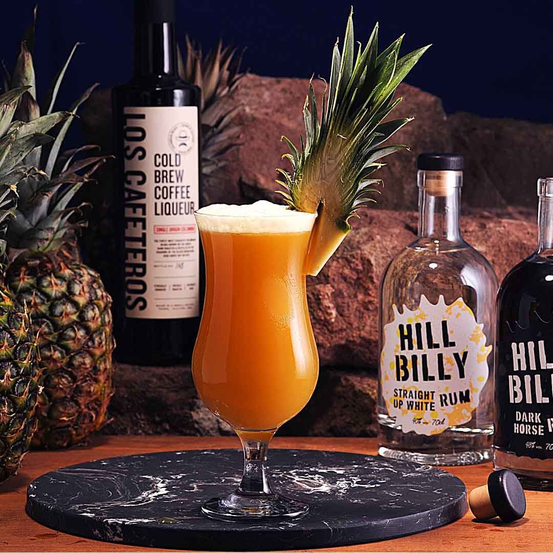 Bahama Mama Cocktail Recipe In Tall Glass