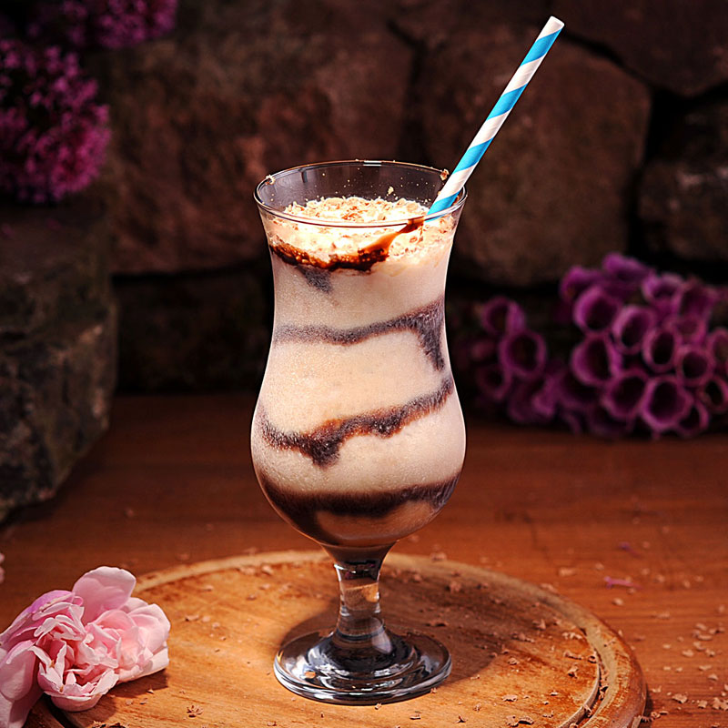 Frozen Mudslide Cocktail Recipe in Glass