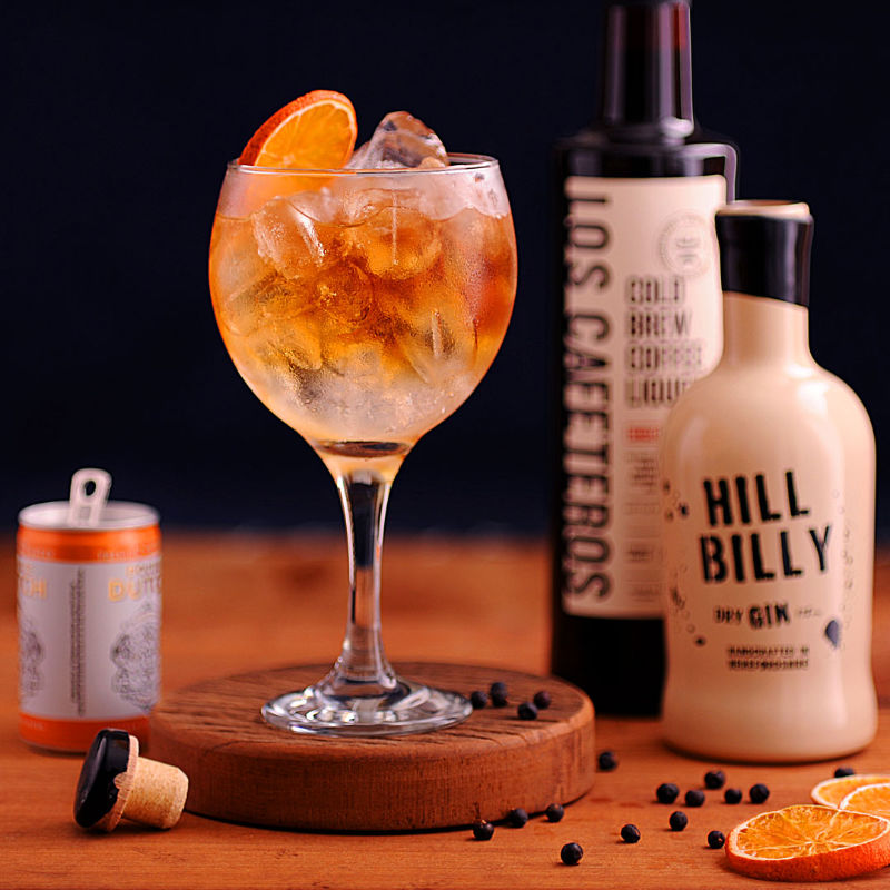 Gin & Tonic Recipe in Large Glass
