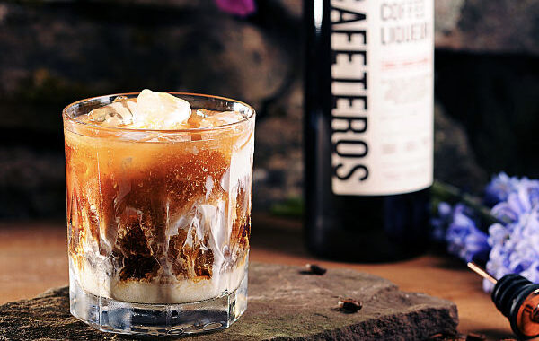 White Russian Cocktail Recipe - Los Cafeteros in Tumbler